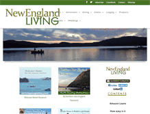Tablet Screenshot of nelivingmagazine.com